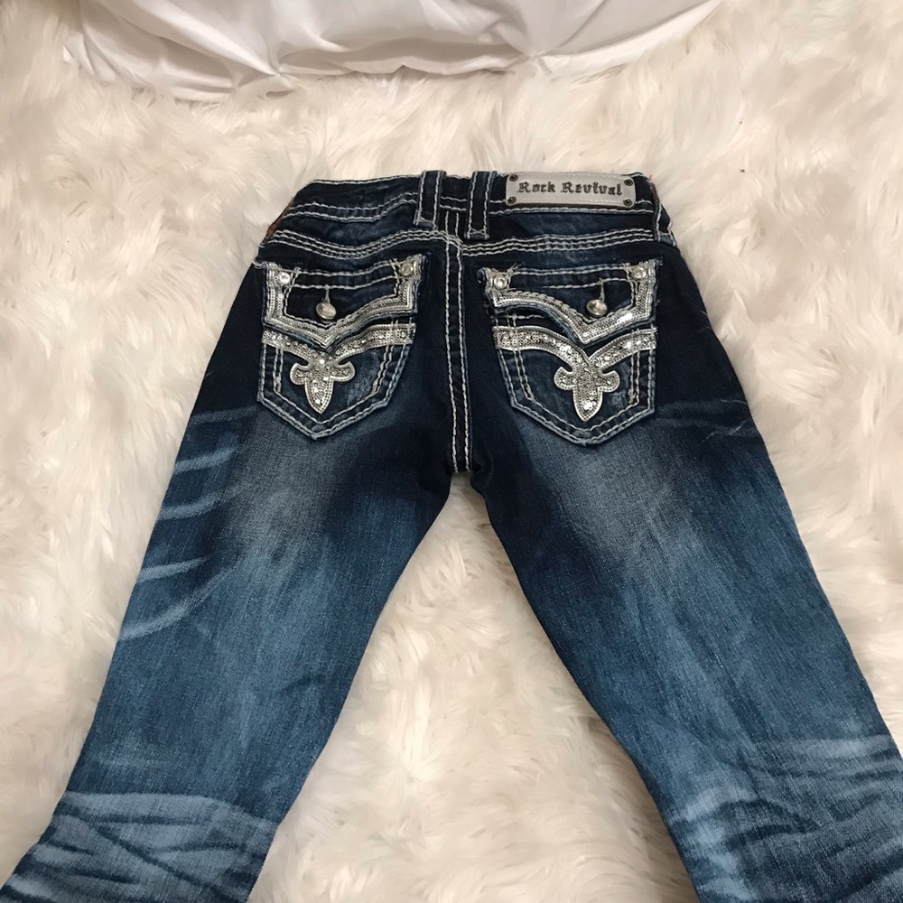Rock Revival Boot Cut Jeans Size 24